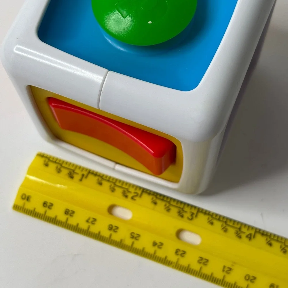 Fisher Price My First‎ Fidget Cube Baby Sensory Activity Toy GBG82 FWP34 Multi